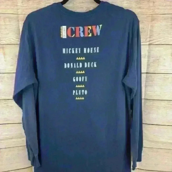 Disney The Crew Long Sleeve Shirt size LG - Picture 2 of 4